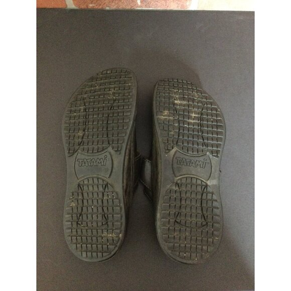 Tatami By Birkenstock Brown Leather Slip-On Clogs Adjustable Straps Size 37 US 6 - Picture 9 of 9